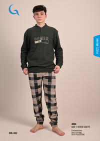 PIGIAMA RAGAZZO M/L 4064 Tellini S.r.l. Ingrosso Abbigliamento